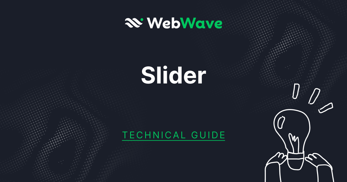 Knowledge base - Slider